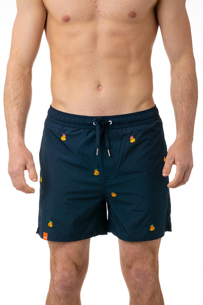 BOXER MOLLA UOMO BLU H34129 NAVYPAERA SUN 68